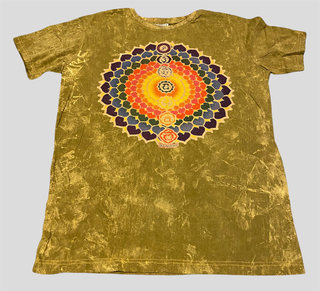 Lotus Rainbow Chakras Tee