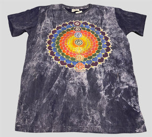 Lotus Rainbow Chakras Tee