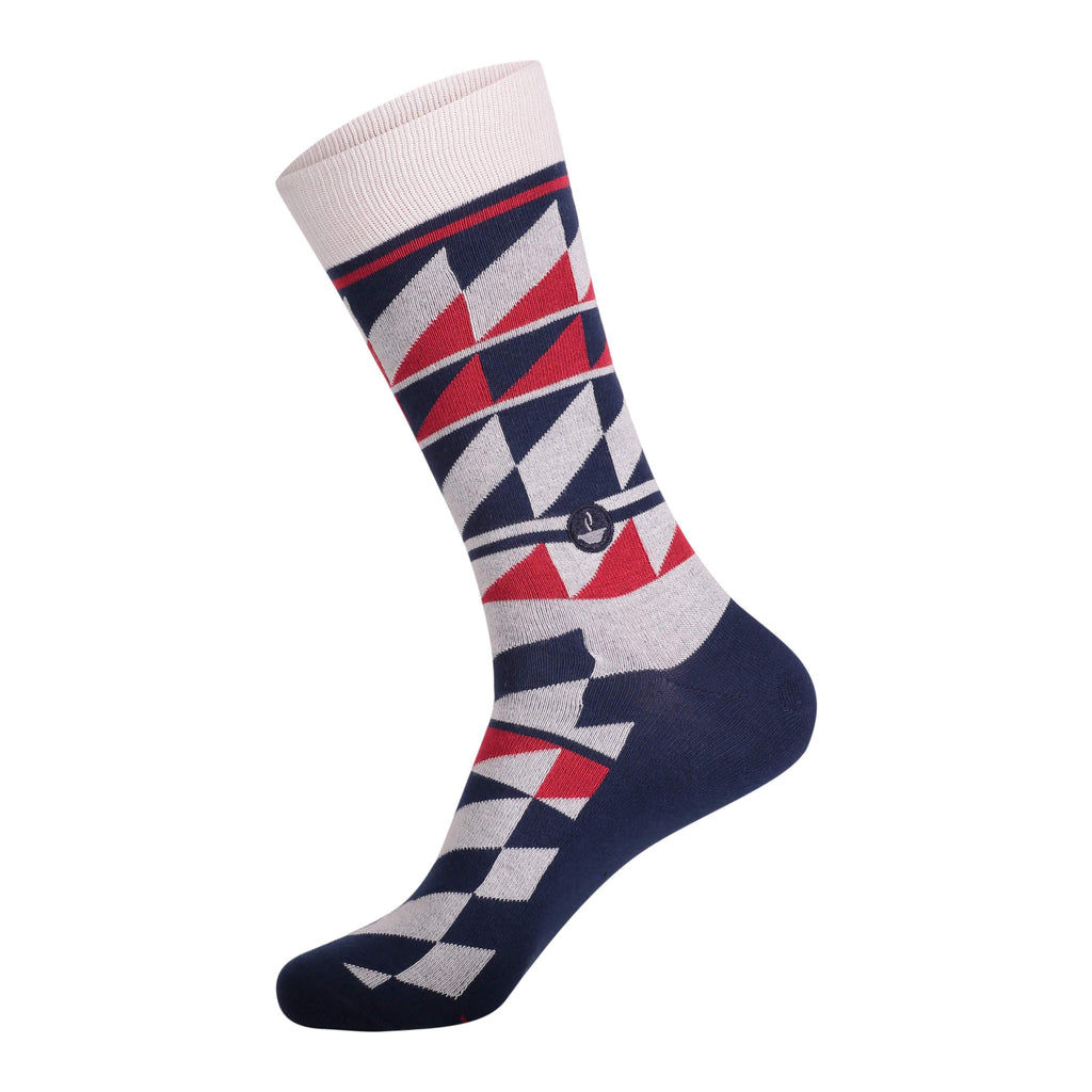 Socks that Feed Children (red, white and blue)